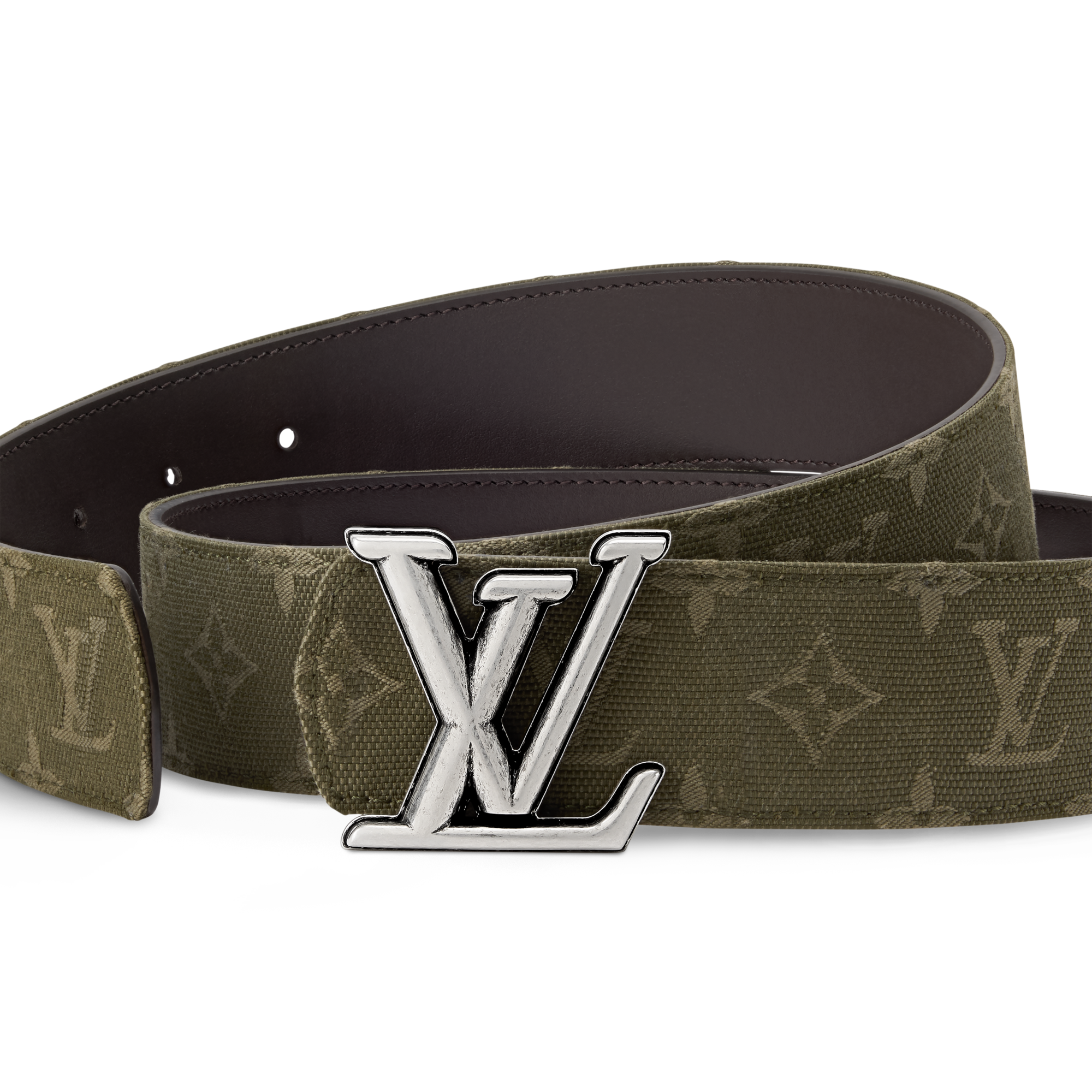 ベルト・LV ディメンション モノグラム サープラス ジャカード 40MM